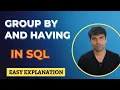 How To Use Group By With Having Clause in SQL