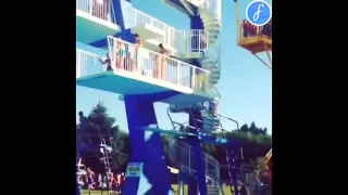 Bathing Bikini Slipping Accidental Dive Funny