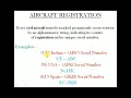 Aircraft Registrations