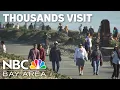 San Francisco s Sunset Dunes draws thousands of visitors amid continued controversy