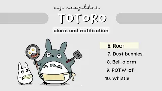 Download My Neighbor Totoro Ringtones | alarm and notification MP3