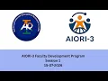 AIORI 3 Faculty Development Program FDP Session 1 15-07-2026