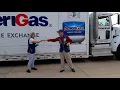 That Walmart guy got a new shipment of propane tanks