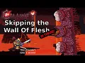 Skipping the Wall Of Flesh in Terraria Calamity Mod In Theory