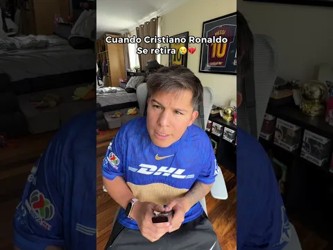 POV: Cuando Cristiano Ronaldo Se Retira 😢💔🚀 Paul Ferrer #short
