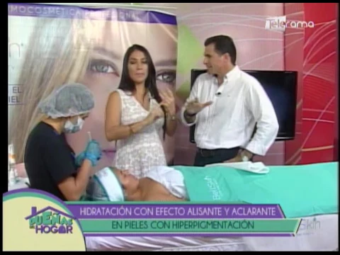 Hidratación con efecto alisante y aclarante en pieles con hiperpigmentación