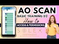 Solex AO Scan Basic Training Access Permissions Replay