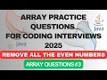 Master Array Problems in Java DSA Coding Interview Preparation Beginner to Advanced