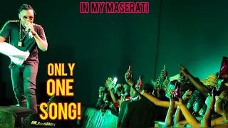olakira performing in my maserati for the first time in kenya at afro beats rave 2020