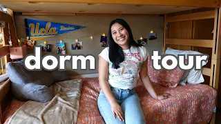 COLLEGE DORM TOUR kinda ucla rieber hall classic triple