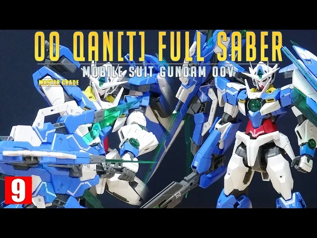 Bandai Gunpla Master Grade 1/100 MG GNT-0000/FS 00 QANT FULL SABER