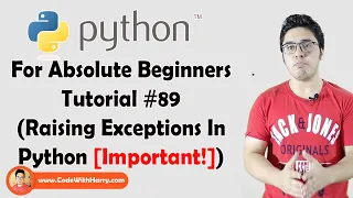 Raise In Python Examples Python Tutorials For Absolute Beginners In Hindi