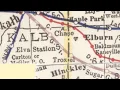 The Gary Line Illinois Iowa Road 1911 map motion