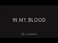 Shawn Mendes - In My Blood (Piano Karaoke)