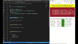 ngClass directive in Angular with easy step-by-step