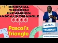 Binomial Theorem Expansion Pascal s Triangle Finding Terms Coefficients Combinations Algebra 2