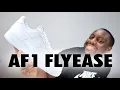 Nike Air Force 1 Flyease White On Foot Sneaker Review QuickSchopes 528 Schopes FD1146 100