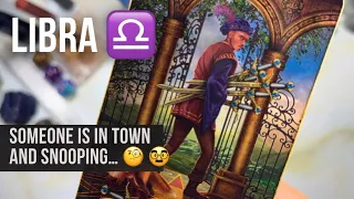 LIBRA SOMEONE IS SNOOPING BY UR HOME AND IS PLANNING ON DOING THIS