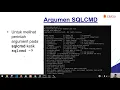 SQLCMD - Database Management