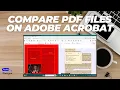 How to Compare PDF Files On Adobe Acrobat