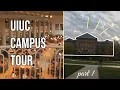 UIUC Campus Tour Part 1 University of Illinois at Urbana-Champaign North Part of Campus