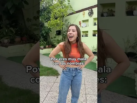 POV eres mala para los nombres🥴😂 @Vicky Bernal @RLE #comedia #humor