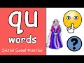 qu Words Phonics Initial Sounds