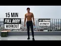 Download Lagu 15 MIN FULL BODY WORKOUT AT HOME (Fat burn | No Jump | No Equipment) 15분 전신 홈트레이닝 (체중감량 \u0026 점프없음)