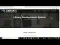 Library Management System LMS in PHP using HTML MySQL CSS and JS