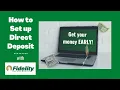 How to Set Up Direct Deposit with Fidelity