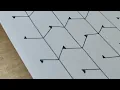 GOSPEL Zentangle Pattern Relaxing 3D Illusion Drawing with Pencil Shading Zentangle Art