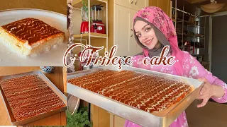 كيكة تريلتشي التركية مع صوص الكراميل احلى كيكة Trileçe Cake 