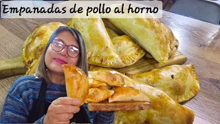 Empanadas de Pollo al horno SilvanaCocina 
