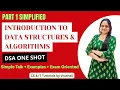 Intro to Data Structures Algorithms One Shot Exam Ready Unit 1