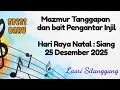Lagu Mazmur Tanggapan||EDISI Baru| Hari Raya Natal : Siang || 25 Desember 2025 || Lasri Sitanggang