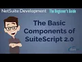 The Basic Components of SuiteScript 2 0 -