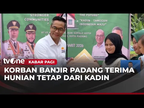 Kadin Indonesia Lakukan Serah Terima Hunian Tetap kepada Korban bencana di Padang