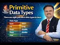 Primitive Data Types in Java Explained Clearly Java Data Types Prof Arvind Bagale Academy