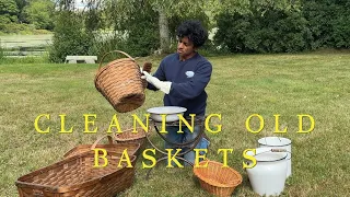 HOW TO CLEAN VINTAGE BASKETS AND MAKE THEM BEAUTIFUL AGAIN - With Rajiv Surendra