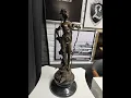 Stylish bronze figure - 30th birt ay gift for her
