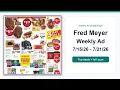 Fred Meyer Weekly Ad 26 - 26 Top Deals