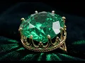 I Turned a RAW Stone into a ROYAL Crown Emerald Mesmerizing Transformation