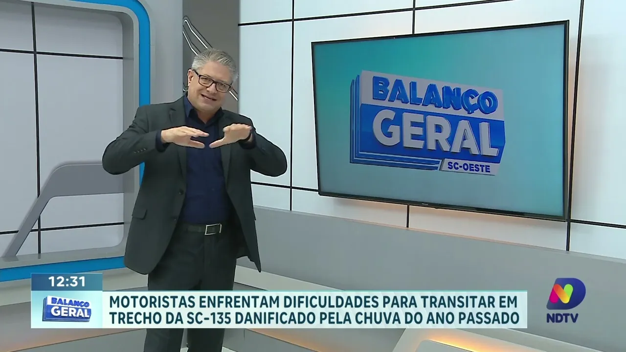 Problemas na SC-135: Motoristas Aguardam Solução para Asfalto Cedido em Pinheiro Preto