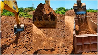 The Process Of Soil Excavation And Transportation P2052