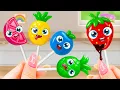 Download Lagu Fantastic Rainbow Fruit Lollipops Party 🍭🤩 Yummy Mini Rainbow Fruit Jelly Decorating Ideas 💖