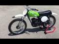 1974 Kawasaki KX125 AHRMA Vintage Motocross