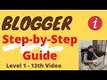 How to Create a Blog in Blogger Blogger Tutorial Ishan Sharma