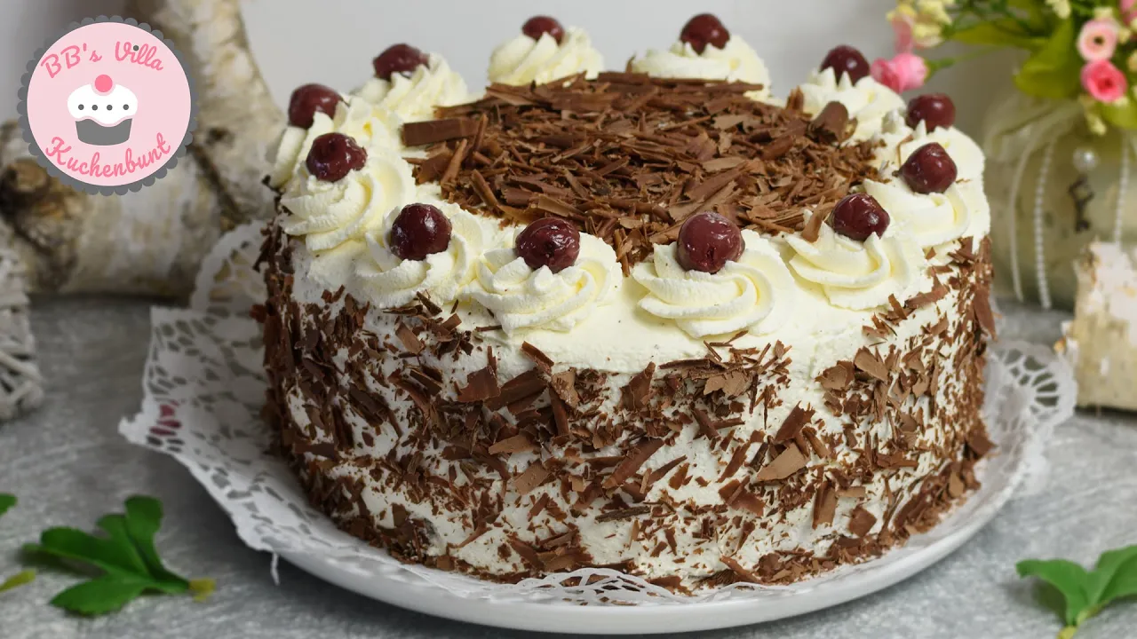 Unsere Schwarzwälder Kirschtorte~ohne Alkohol und Gelatine ~ P&S Backparadies
