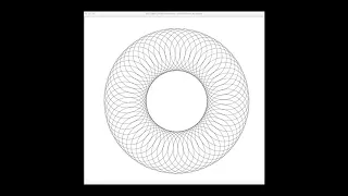 60 titled circles animation - Python Turtle Project