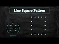 124 Square Pattern without any pre-defined method using while loop in Python